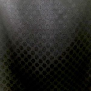 Club Monaco Black long sleeve polka dot top
